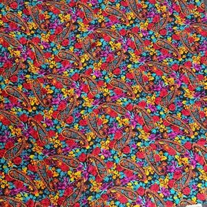 Beautiful Harve Benard Silk Floral Print Scarf (36x36)